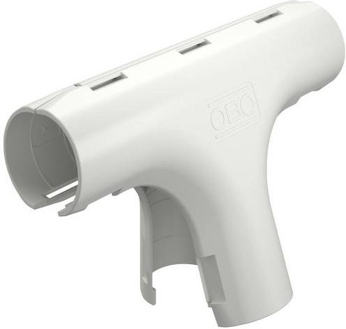 OBO Bettermann T-Stück Weiß 5er-Pack - Bild 1