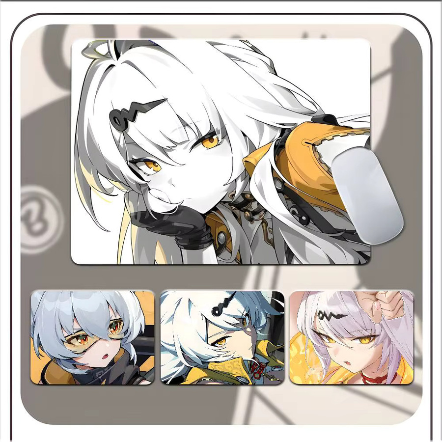 Zenless Zone Zero Yixuan Anime Mousepad rutschfest für Tastatur und Laptop, Mehrfarbig - Bild 3