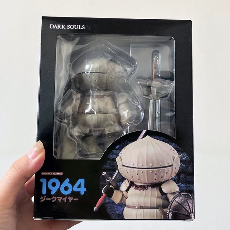 Bandai Dark Souls Siegmeyer Figur Cute Edition in Grau - Bild 1