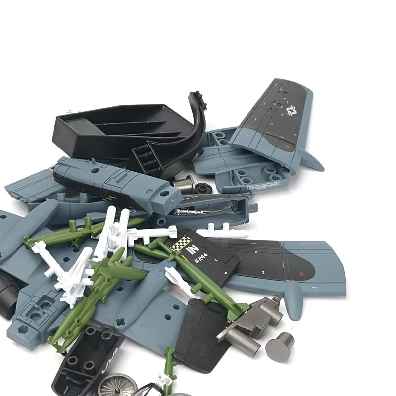 JIMITU Militär Serie A-10 Thunderbolt II Unterstützung Angriff Flugzeug Modell, Fahrzeuge - Bild 5