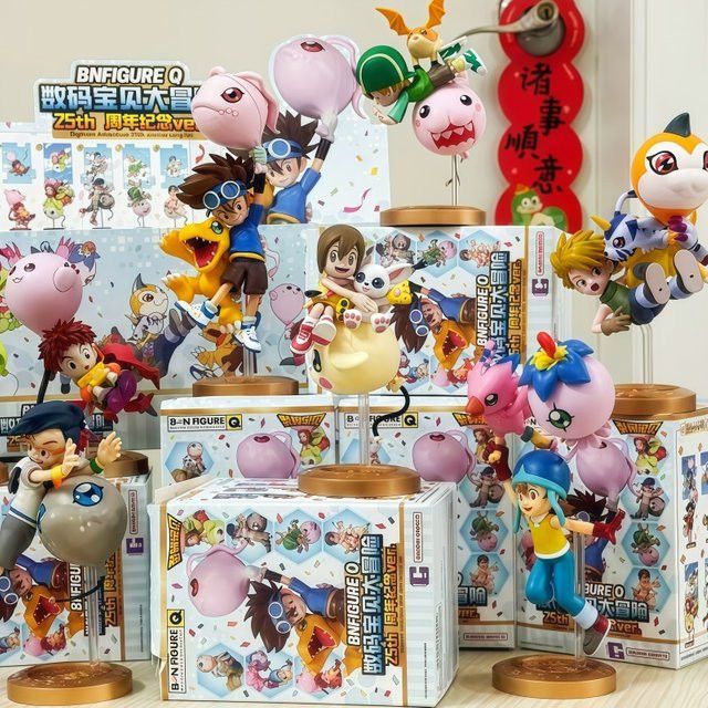 Bandai Digimon Adventure 25th Anniversary Yagami Taichi Anime Figur Blind Box Multicolor - Bild 1
