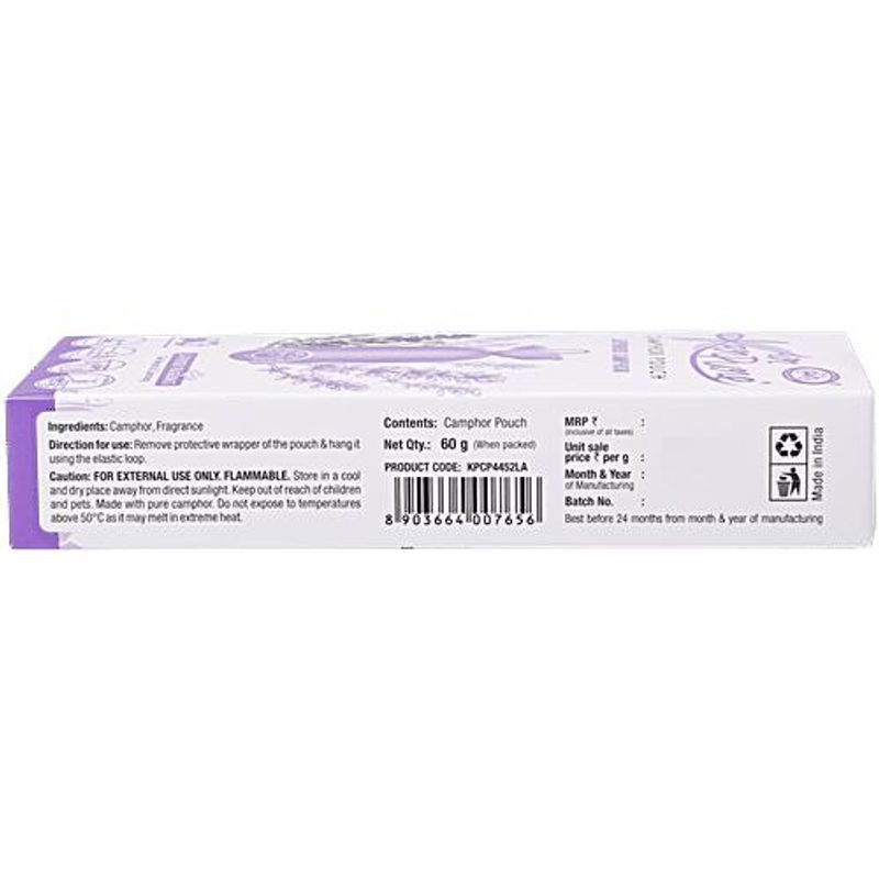 Cycle Pure Karpure Campher-Sachets im 2er-Set mit Lavendel-Thymian-Duft in Lila - Bild 1