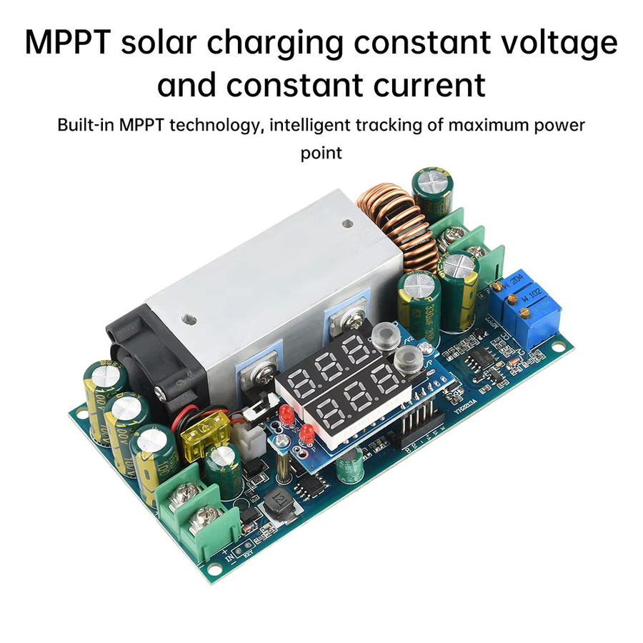 diymore Einstellbares Buck-Modul MPPT Solarladung mit Konstantspannung und Konstantstrom in Multicolour - Bild 2