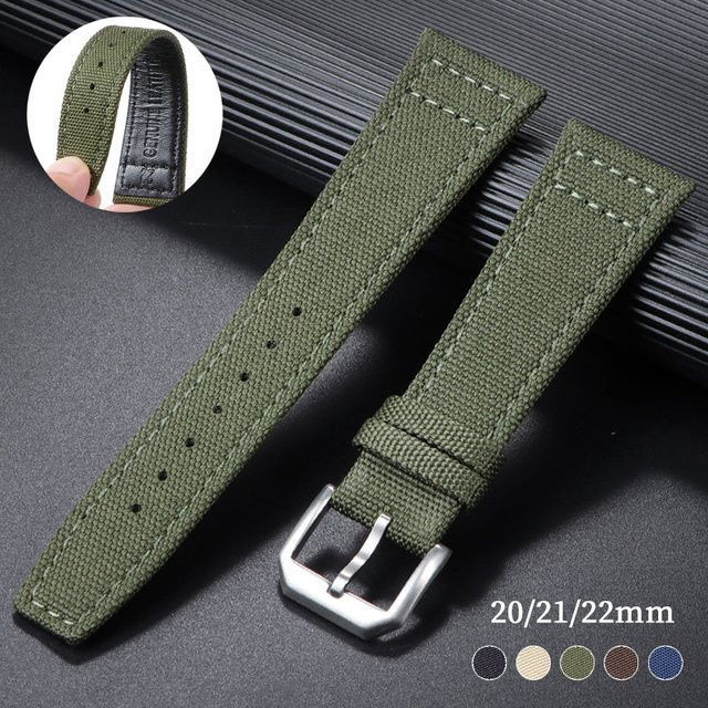 HQstrap Uhrenarmband Nylon, Canvas, Unisex - Bild 1