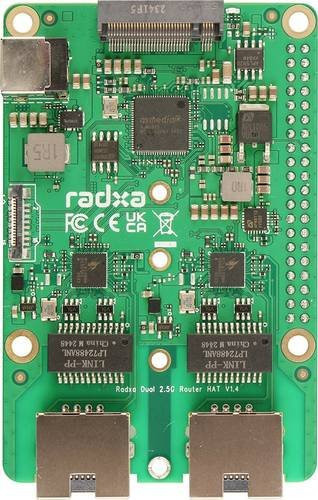 Radxa RA027G3 PCIe Netzwerkkarte mit 2.5 GbE Ethernet/LAN für Rock Pi und Raspberry Pi Entwicklungskits - Bild 1