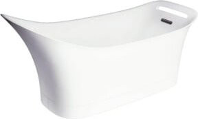 Hansgrohe Axor Urquiola Freistehende Badewanne in Weiß, B/T: 180 x 60 cm - Bild 1