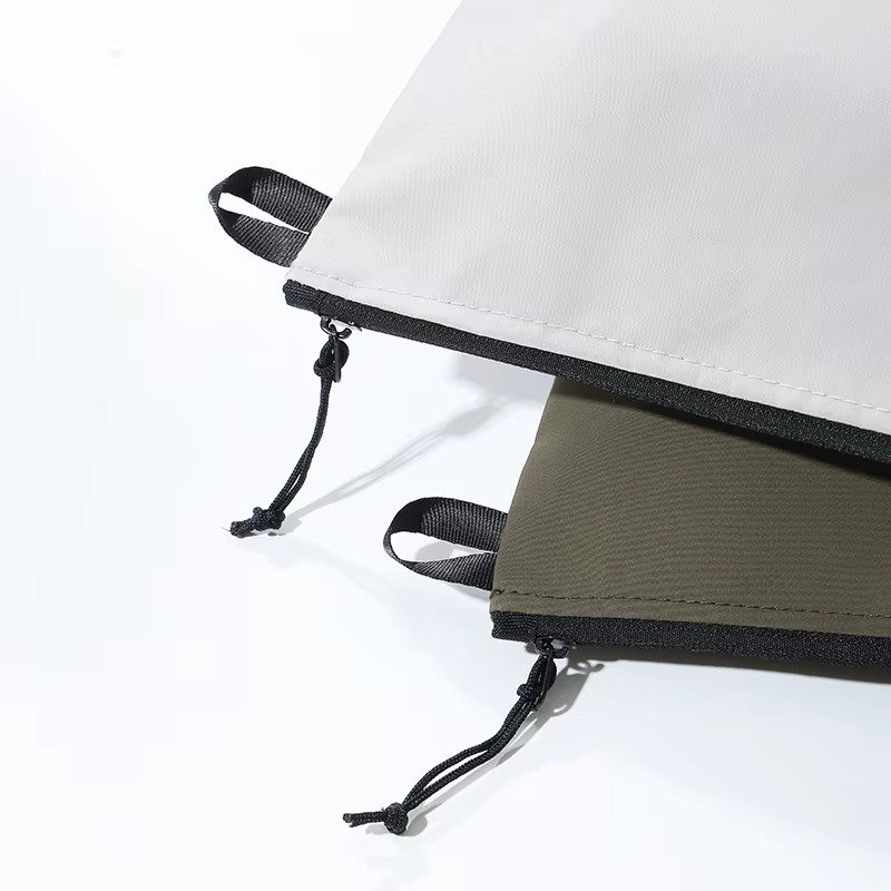 Wasserdichte und faltbare Kulturbeutel-Tasche für Outdoor, Reise und Kosmetik in Grün - Bild 5