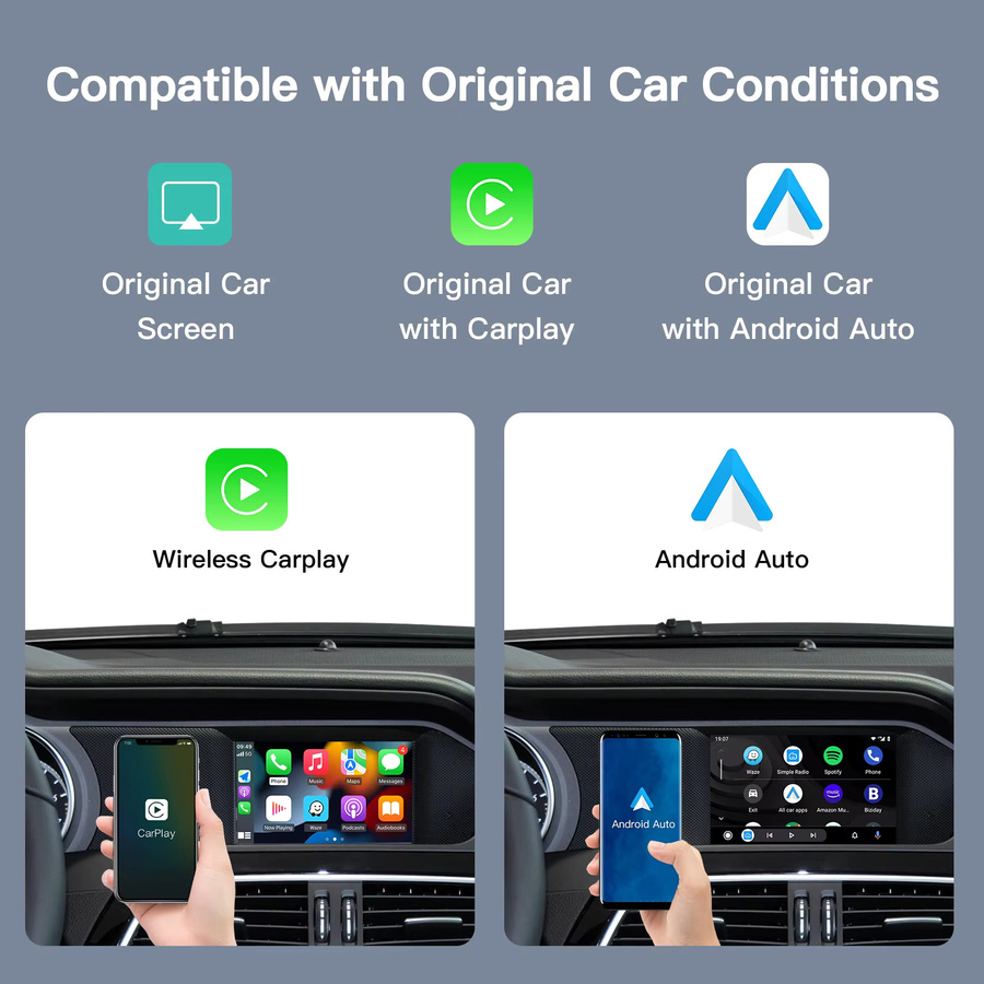 Becker Plug und Play Drahtloses CarPlay und Android Auto Modul für Mercedes Benz NTG4.5 mit Bluetooth in Schwarz - Bild 2