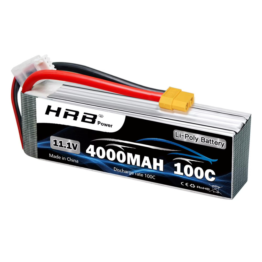 HRB 3S Lipo Batterie 11,1 v 4000 mah 100C, mit XT60 Stecker, 1-teiliges Set - Bild 6
