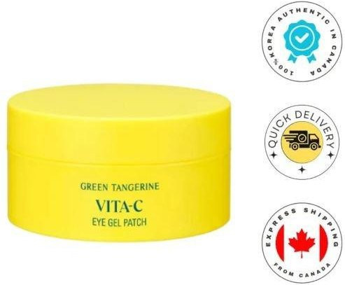 GOODAL Grüner Mandarinen Vita C Augen-Gel-Patch, 72g, Unisex - Bild 1