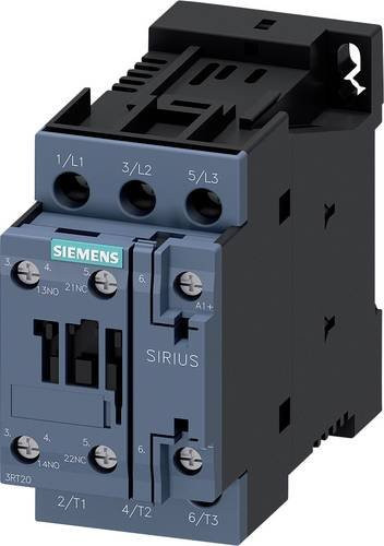 Siemens Leistungsschütz 3RT2024-1NP30 mit 3 Schließern, 690 V/AC, grau - Bild 1