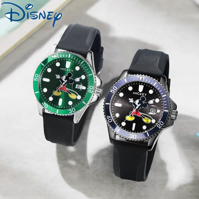 Disney Armbanduhr Mickey Maus, Quarz, Silikon, Herren - Bild 1