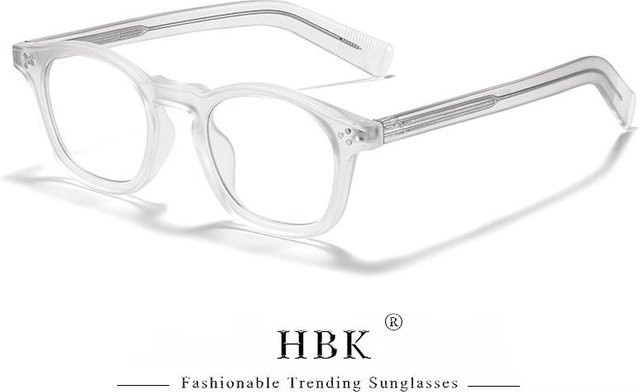 CATERSIDE Korrektionsbrille, Rund, Vollrand, Kunststoff, transparent, Unisex - Bild 1