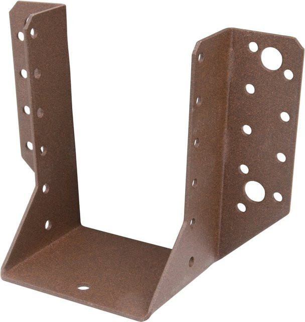 GAH Alberts Duravis Balkenschuh Typ A aus Stahl, Rostbraun, B/H: 120 x 150 mm - Bild 1