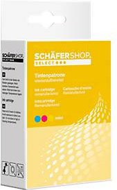 Schäfer Shop Select Tintenpatrone Tri-Colour für Canon CL-513 CMY, Magenta und Gelb - Bild 1