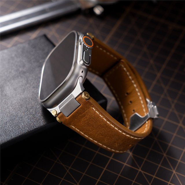 soul cool Uhrenarmband Leder, Edelstahl, Schwarz, Unisex - Bild 1