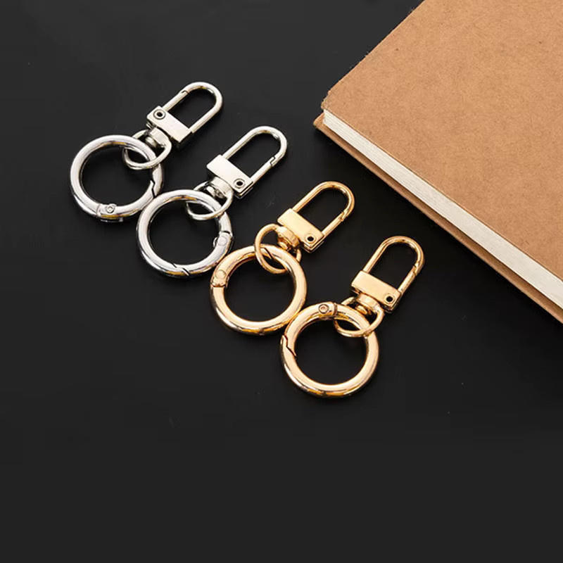 Yogodlns 10 Stück Frühling Snap Verschluss Haken für DIY Schmuck und Schlüsselanhänger - Bild 2