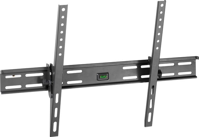 Neigbare TV Wandhalterung für Bildschirme bis 85 Zoll, VESA 200 x 200 mm, max. 50 kg, Farbe: Titan/Schwarz - Bild 1