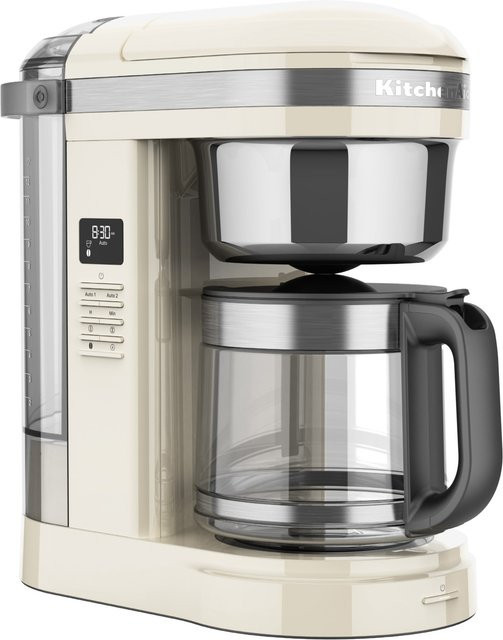 KitchenAid Filter-Kaffeemaschine 5KCM1209EAC in Beige mit Glaskanne und Timer - Bild 1
