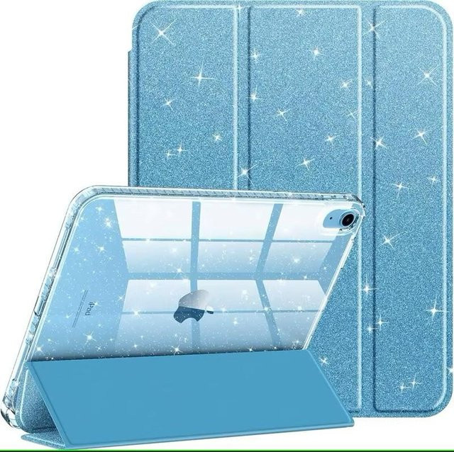 Schutzhülle mit Stifthalter für iPad Air 11, iPad Pro 11 und 12.9, iPad Pro 13, iPad Air 4 und 5 sowie verschiedene iPad Generationen, Farbe: Blau - Bild 1