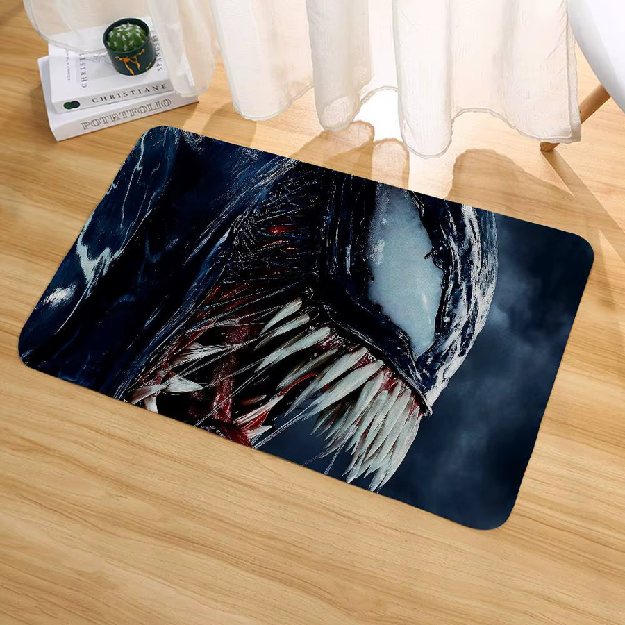 Beast Kingdom Marvel Venom Anti-Rutsch-Fußmatte, Rechteckig, Multicolour, B/T: 60 x 40 cm - Bild 5