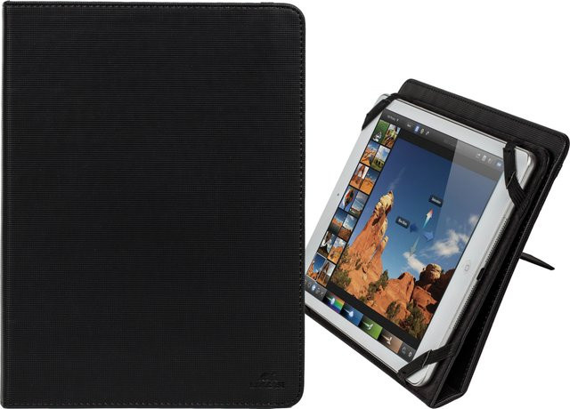 Rivacase GATWICK Uni Tablet Kick-Stand Case für 10.1 Zoll in Schwarz - Bild 1