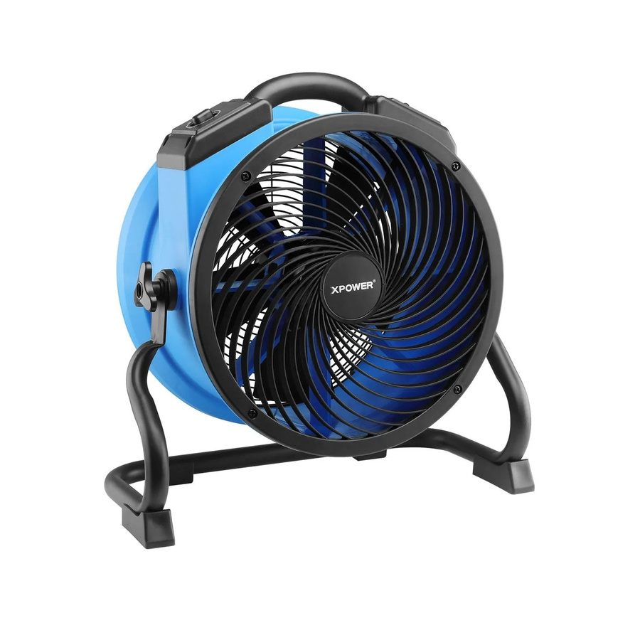 Xpower FC-300 Mehrzweck-Luftzirkulator 14 Zoll mit 3-Stunden-Timer in Blau/Multicolor - Bild 2