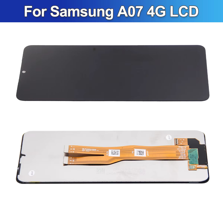 Samsung Galaxy A07 LCD Display Ersatz mit Touch Digitizer Montage in Schwarz - Bild 4