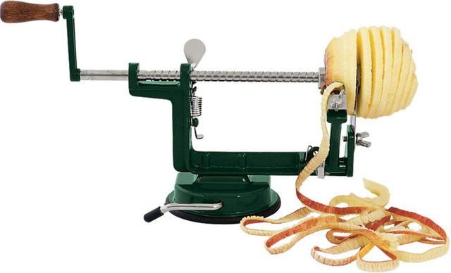 Stalgast Apfelschälmaschine in Grün, B/T/H: 10 x 13 x 28 cm - Bild 1