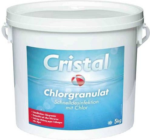 Cristal Chlorgranulat zur Desinfektion mit Aktivsauerstoff, 5 kg - Bild 1