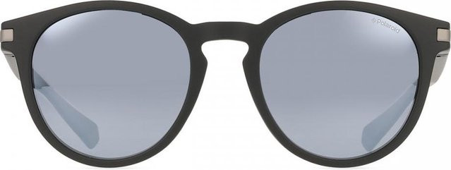 Polaroid PLD 2087 S Sonnenbrille, Unisex, Vollrand, Rund, Kunststoff, Black/Grey - Bild 1