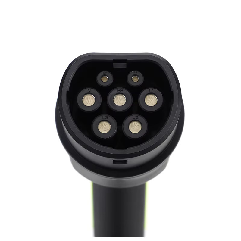 ANDAIIC Tragbares Typ2 EV Ladegerät 11kW 16A 3 Phasen mit CEE-Stecker in Schwarz - Bild 3