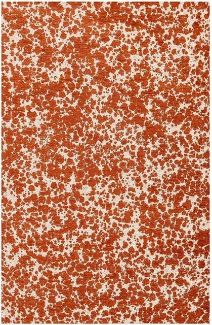 Lola&Moi Teppich Spiced Rice in Rot mit fließenden Mustern B: 140 cm, T: 200 cm - Bild 1