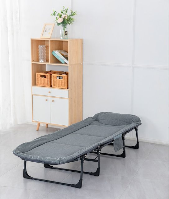 HTI-Living Gästebett Egon klappbares Einzelbett aus Metall und Polyester, Breite: 65 cm, Länge: 190 cm - Bild 1