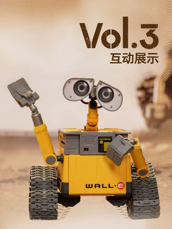 Bandai Wall-E Anime Action Figur aus PVC in Weiß und Gelb, 15 cm Höhe - Bild 7