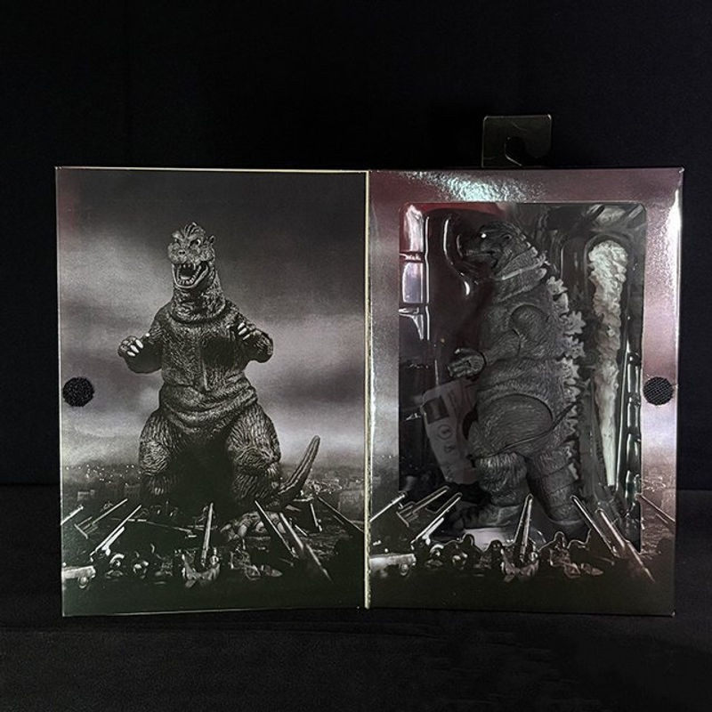 Bandai Godzilla Anime Figur Schwarz, PVC Modell Spielzeug Ornament, Höhe: 17 cm - Bild 1