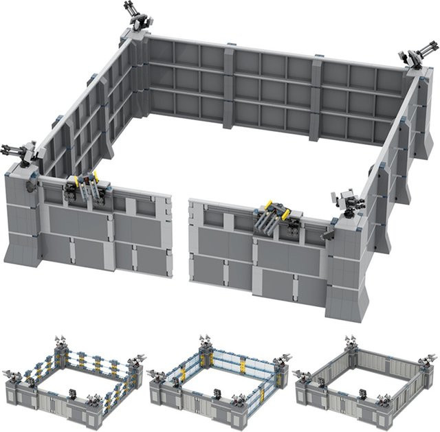 LEGO Military Base Fortress, Modellbausteine, Militär, Zubehör - Bild 1