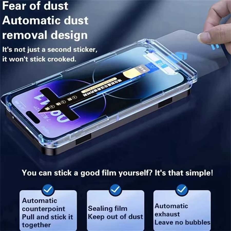 Xiaomi Displayschutzfolie aus Glas für Poco X6 Pro 5G X3 NFC C65 M6 F6 F5 F3 M5s X5 X4 M4 M3 M2 transparent - Bild 5
