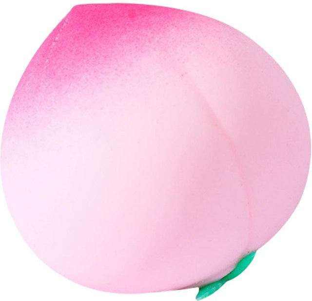 Needoh Pfirsich-Needoh, Kinder-Knautschball Spielzeug, Rosa / Pink, Silikon - Bild 1