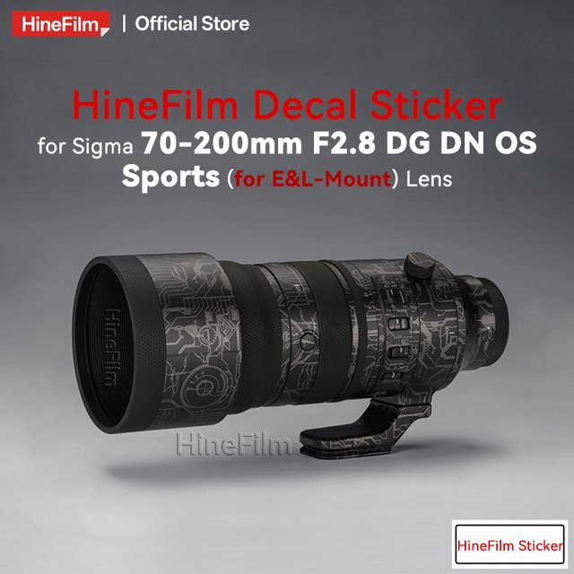 Sigma Objektiv-Schutzfolie für Sigma 70-200mm F2.8 DG DN E-Mount Sony E-Mount in Schwarz - Bild 1