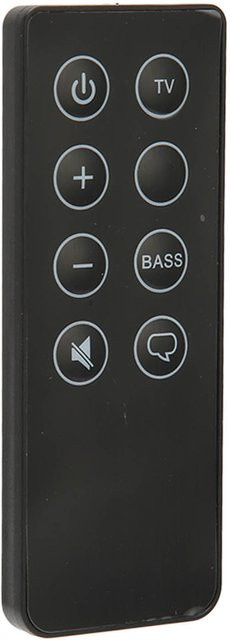 Arealer Universal-Ersatzfernbedienung für Soundbars in Schwarz, kompatibel mit den Modellen 418775, 410376, 431974 und 845194 - Bild 1