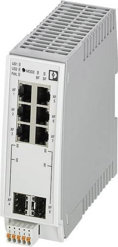 Phoenix Contact 1044028 FL SWITCH 2206-2SFX PN Industrial Ethernet Switch in Grau - Bild 1