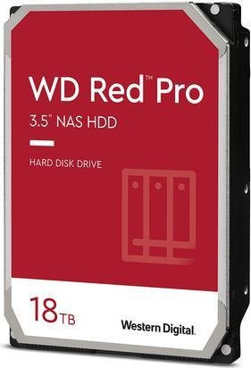 Western Digital Red Pro WD181KFGX interne HDD Festplatte 18TB SATA 6Gb/s 7200 U/min 3.5 Zoll - Bild 1