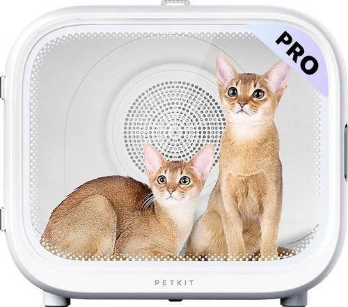 Petkit AirSalon Max Pro Hundetrockner mit 360 Grad Luftzirkulation, UVC-Reinigung und App-Steuerung, Weiß - Bild 1