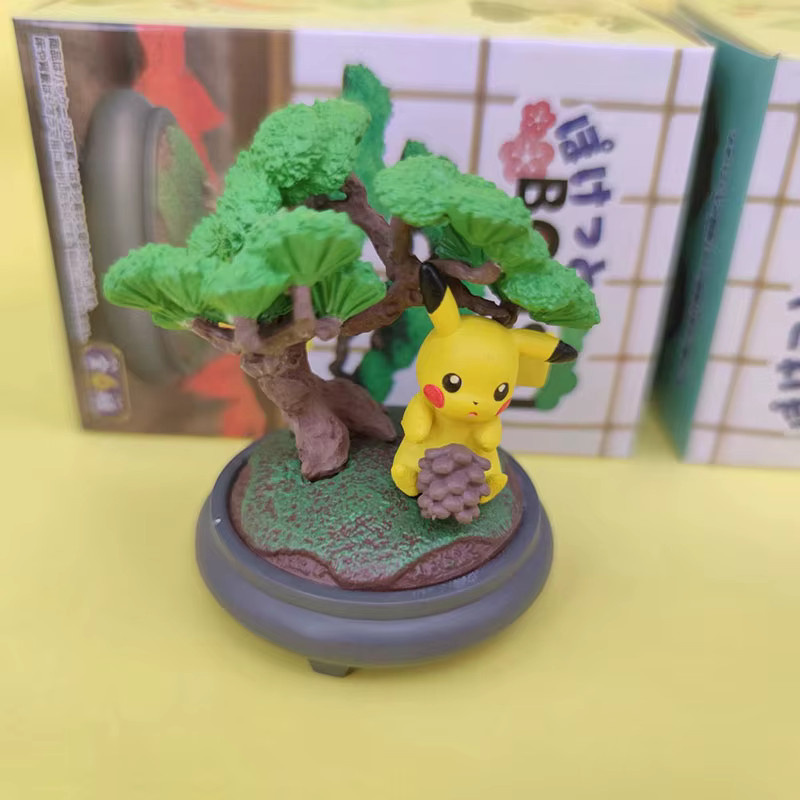 Rement Pokémon Mini Topfpflanze Modell, Blind Box, Bunt / Mehrfarbig - Bild 3