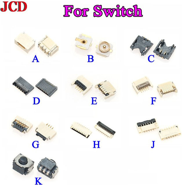 JCD Flexkabel-Clip-Bandanschluss für Nintendo Switch Motherboard zu Touch-LCD-Display Bildschirm - Bild 1