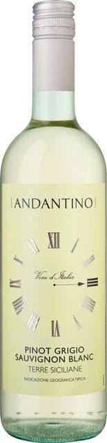 Caviro Andantino Weißwein Pinot Grigio Sauvignon Blanc, Sizilien, 2023, trocken, 0,75 l - Bild 1