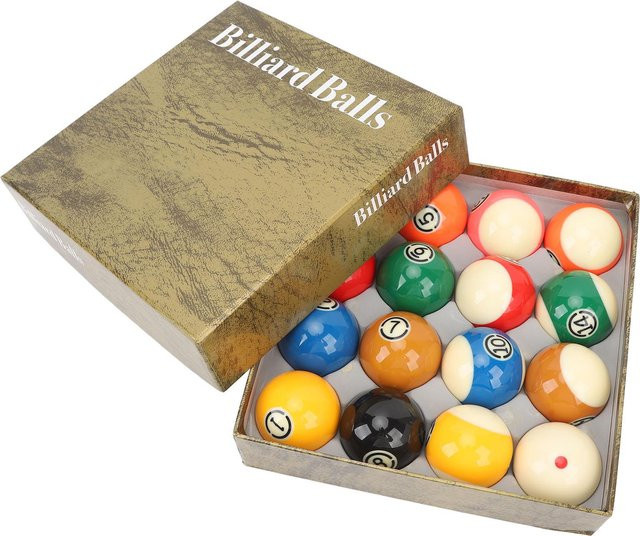 Fishine Billardkugel-Set, 16 Stück, 2,25 Zoll, beige - Bild 1