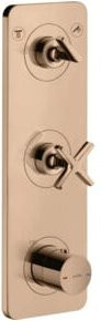 Hansgrohe Axor Citterio E UP-Thermostat Fertigset in Gold - Bild 1