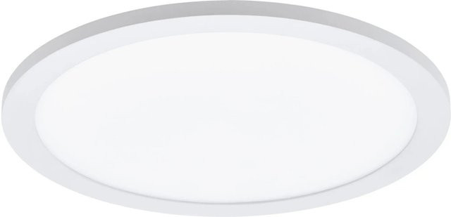 Eglo Connect LED-Deckenleuchte Sarsina in Weiß, dimmbar mit RGBW und Fernbedienung, Durchmesser: 30 cm - Bild 1
